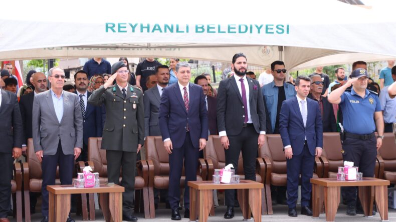 REYHANLI’DA 19 MAYIS COŞKUYLA KUTLANDI
