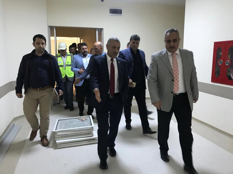 Şanverdi; Reyhanlı Devlet Hastanesi yüzde 95 oranında tamamlandı