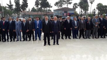 Reyhanlı’da, Atatürk’ü anma töreni