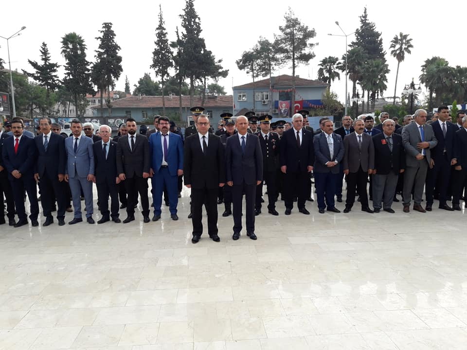 Reyhanlı’da, Atatürk’ü anma töreni