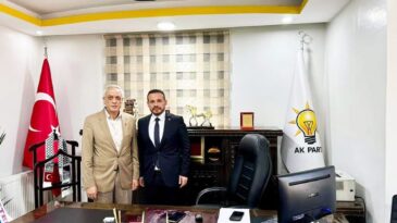 TEMEL’DEN BAŞKAN KURT’A TEBRİK ZİYARETİ