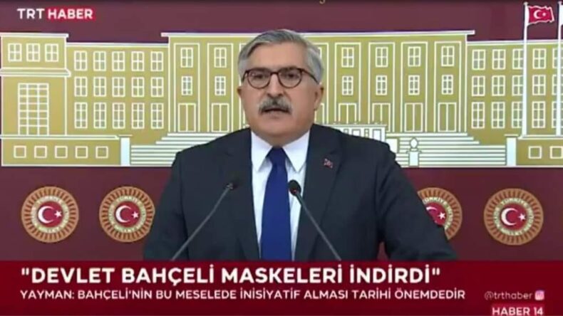 YAYMAN: BAHÇELİ BİN YILLIK KARDEŞLİĞE ÇAĞRI YAPMIŞTIR