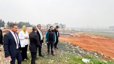 DR. SÖNMEZ, REYHANLI’DA SAĞLIK YATIRIMLARINI İNCELEDİ