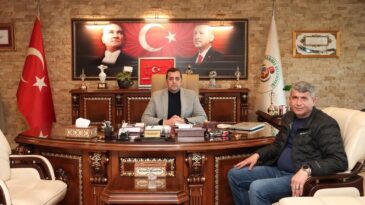 Başkan Yumuşak, Muhtar Alaca’yı ağırladı