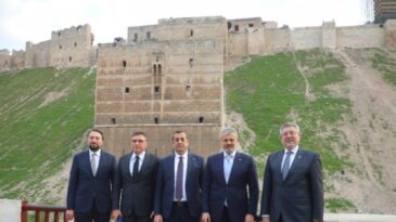 BAŞKAN ÖNTÜRK’TEN SURİYE’YE RESMÎ ZİYARET