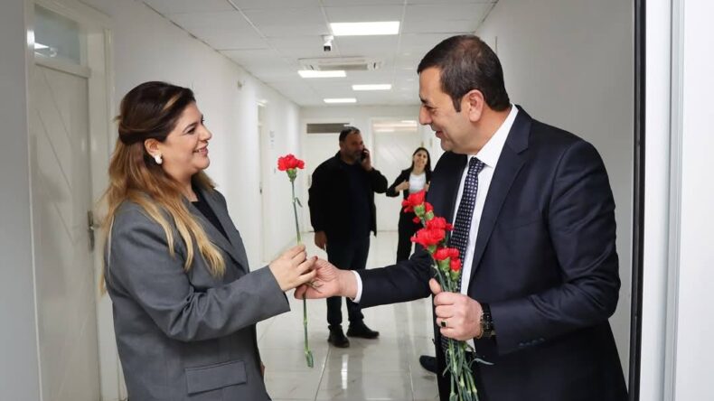 Başkan Yumuşak, Kadın Çalışanların Özel Günü’nü Kutladı