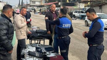 REYHANLI’DA ZABITADAN SEMT PAZARI DENETİMİ
