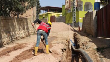 REYHANLI HARRAN MAHALLESİ’NE YENİ DEPO VE İÇME SUYU HATTI