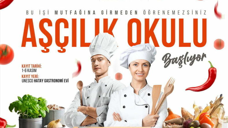 AŞÇILIK OKULU BAŞLIYOR