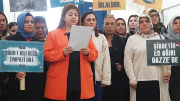 AK KADINLAR HAYKIRDI: KADINA ŞİDDETE TAHAMMÜLÜMÜZ YOK