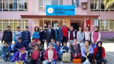 REYHANLI YATILI BÖLGE ORTAOKULU ÖĞRENCİLERİNDEN ANLAMLI SOSYAL FAALİYET