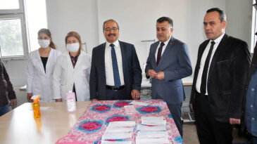 HEM’de maske üretimi yapılıyor