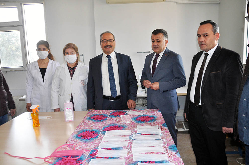 HEM’de maske üretimi yapılıyor