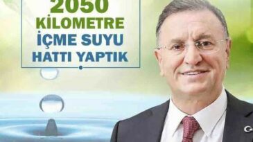 5 YILDA HATAY’A 2050 KM İÇME SUYU HATTI