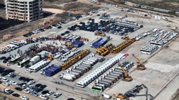 1000 ARAÇLIK DEV FİLO SAHADA