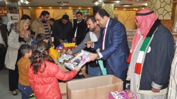 Kuveyt Derneği’nden Suriyeli 150 yetime  200’er lira harçlık