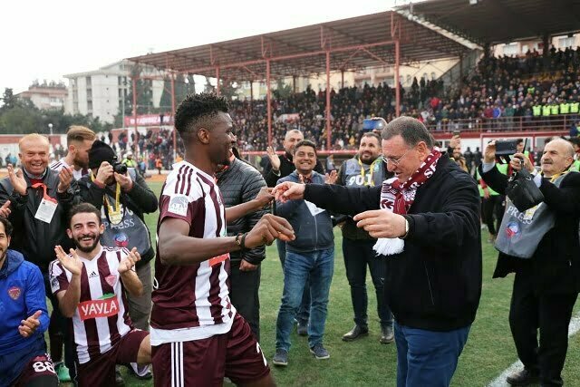 HATAYSPOR ÇEYREK FİNAL BİLETİNİ KAPTI