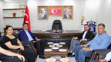 Kaymakam Coşgun’dan Başkan Kurt’a iade-i ziyaret