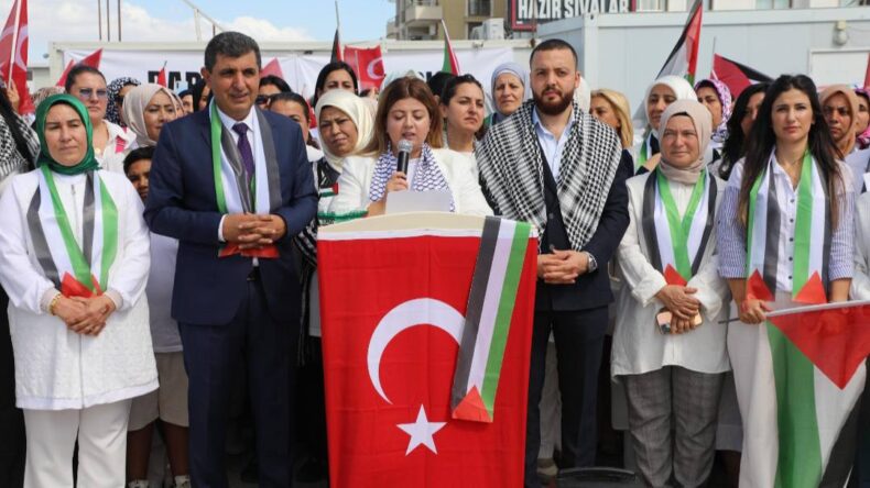 GAZZE’NİN SESSİZ ÇIĞLIĞI HATAY’DAN YÜKSELDİ