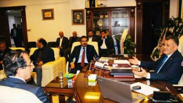 DAĞ’DAN HACIOĞLU’NA TEBRİK ZİYARETİ