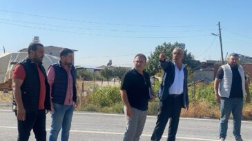 KUMLU’DA YOL SEFERBERLİĞİ