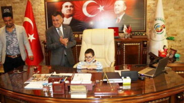 BAŞKAN HACIOĞLU,  “ÇOCUKLAR BİZİM GELECEĞİMİZ”