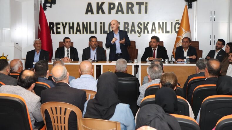YUMUŞAK: “REYHANLI’DA  DEMOKRASİ ŞÖLENİ YAŞANDI”