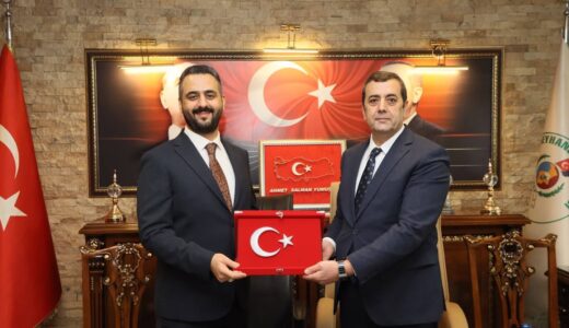 AK Parti Reyhanlı İlçe Başkanı Demiri’den Başkan Yumuşak”a ilk ziyaret