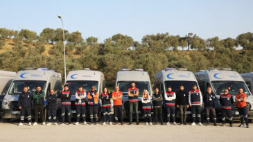 HBB, GÜÇLENDİRDİĞİ FİLOSUYLA HASTA NAKİL HİZMETİNE DEVAM EDİYOR