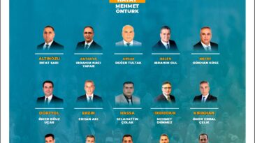 CUMHUR İTTİFAKI BELEDİYE BAŞKAN ADAYLARI BELLİ OLDU