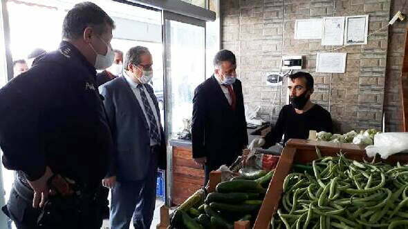 Reyhanlı’da Esnaflar koronavirüs salgınına karşı uyarıldı
