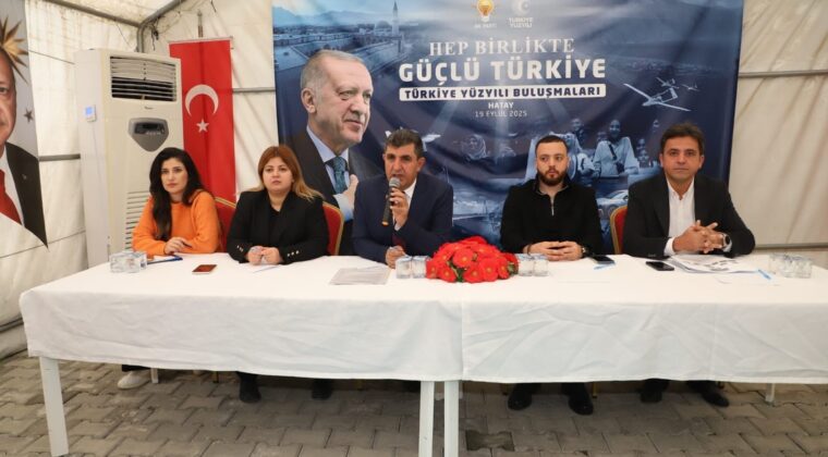AK Parti Hatay Teşkilatında Erdoğan Zirvesi