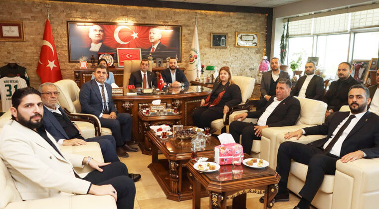 AK Parti Teşkilatından Reyhanlı Belediyesine Ziyaret