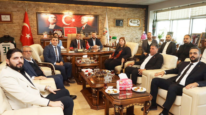 AK Parti Teşkilatından Reyhanlı Belediyesine Ziyaret