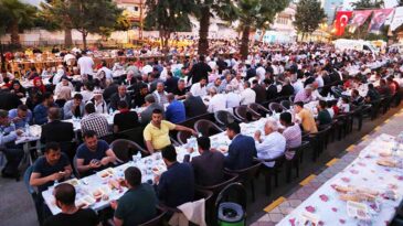 REYHANLI İFTAR SOFRASINDA BULUŞTU