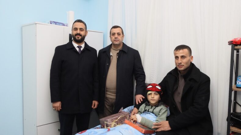 BAŞKANLARDAN AMİR’E ZİYARET