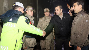 REYHANLI’DA YENİ YIL MESAİSİNE MORAL ZİYARETİ