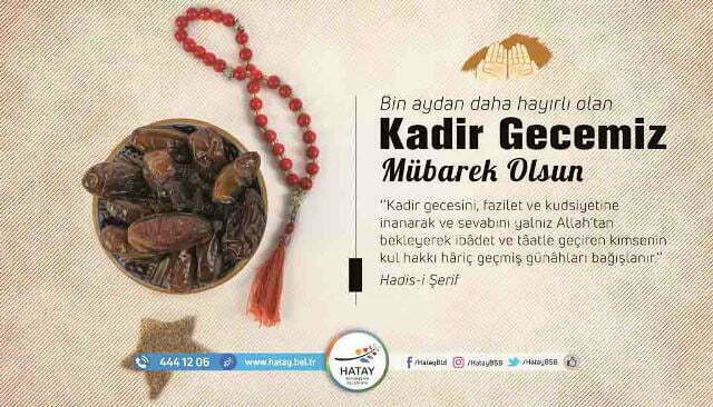 BAŞKAN SAVAŞ’IN KADİR GECESİ MESAJI