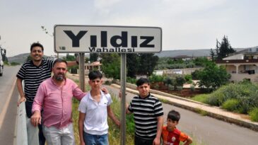 Reyhanlı’da Yıldız mahallesinde yaşayan 970 kişinin de soyadı Yıldız