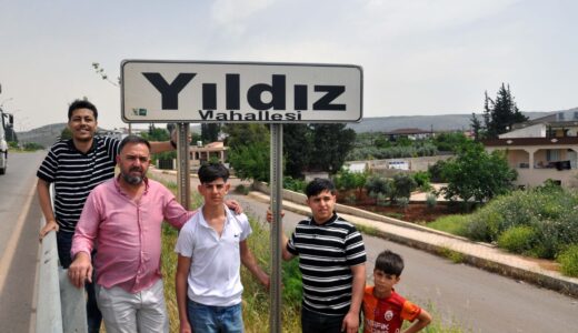 Reyhanlı’da Yıldız mahallesinde yaşayan 970 kişinin de soyadı Yıldız