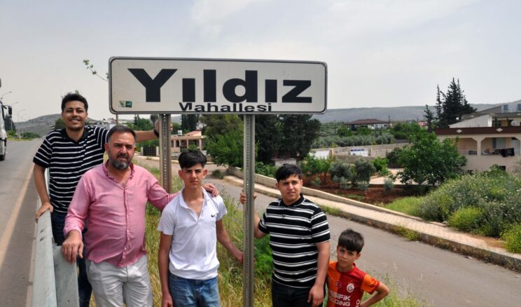 Reyhanlı’da Yıldız mahallesinde yaşayan 970 kişinin de soyadı Yıldız