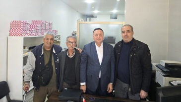 Hatay Basın Cemiyetinden işyerimize ziyaret