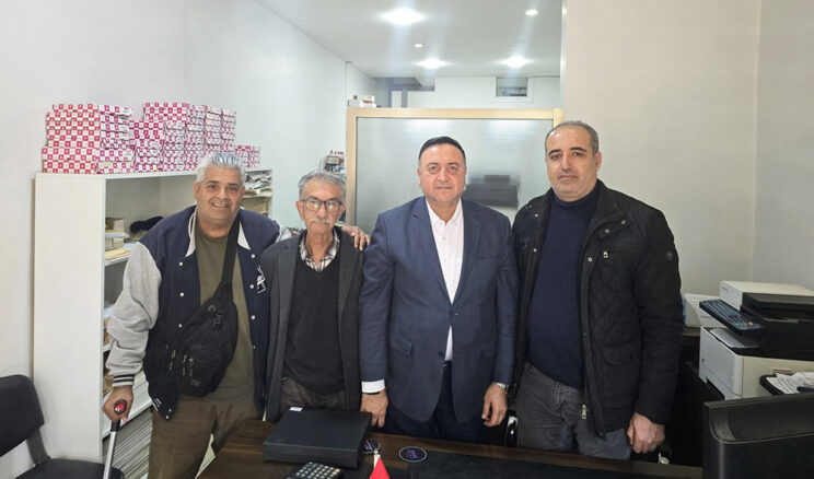 Hatay Basın Cemiyetinden işyerimize ziyaret