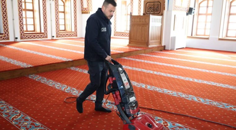 HBB’DEN İBADETHANELERDE KAPSAMLI TEMİZLİK SEFERBERLİĞİ