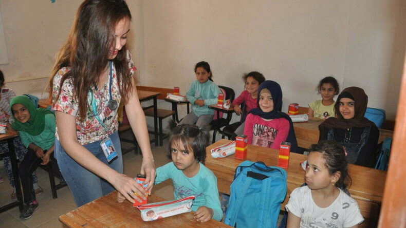 Suriyeli Yetim Çocuklara Sağlık Taraması