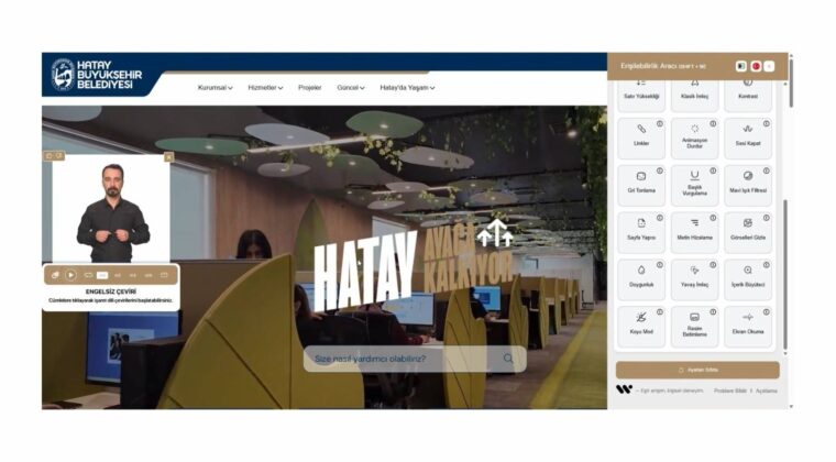 HBB, RESMÎ WEB SİTESİNDE ENGELLERİ KALDIRDI