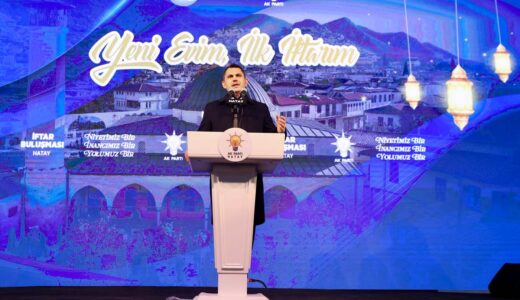 BAKAN MURAT KURUM HATAY’DA İFTAR PROGRAMINA KATILDI