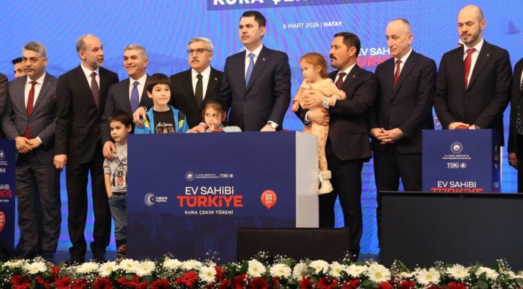 HATAY’DA YÜZYILIN KONUT PROJESİ’NİN KURA ÇEKİMİ YAPILDI