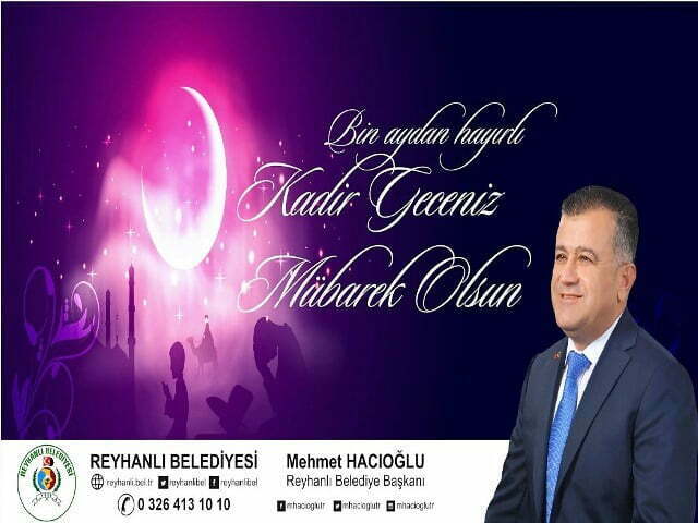 Başkan Hacıoğlu’nun Kadir Gecesi Kutlama Mesajı