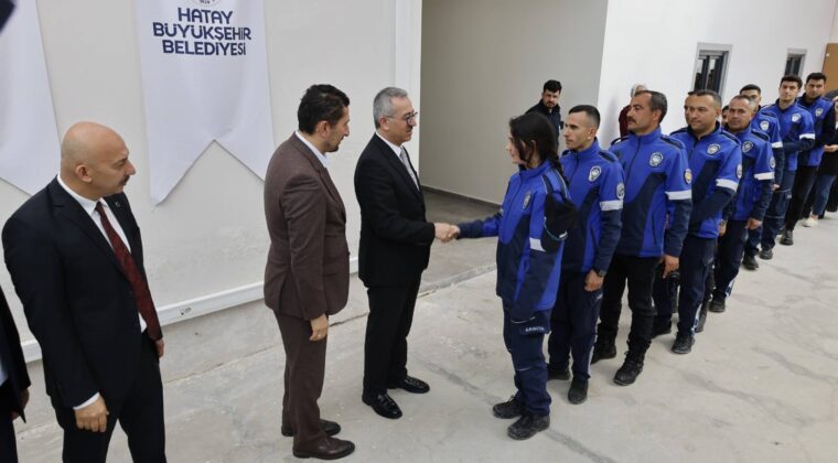 GENEL SEKRETER GÜNGÖR, HBB PERSONELİYLE BAYRAMLAŞTI